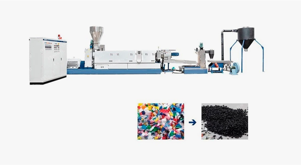 Waste Plastic Recycling Granulation Equipment