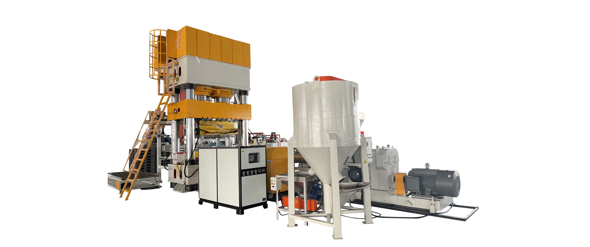 Waste textile recycling equipment